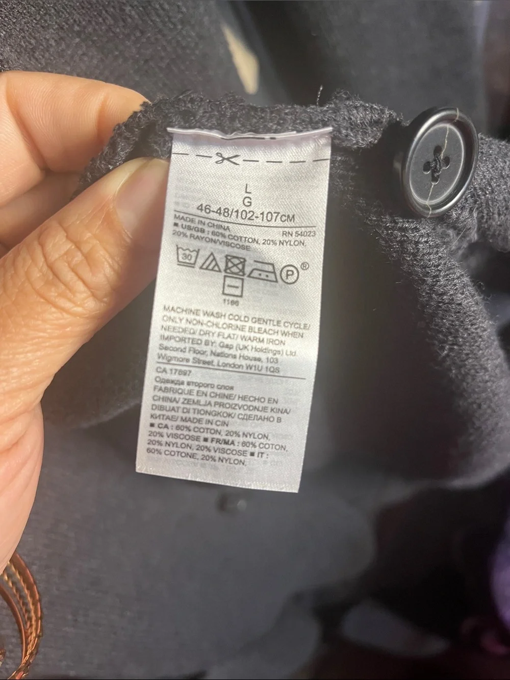 Banana Republic Men's Dark Gray Knit Sport Coat